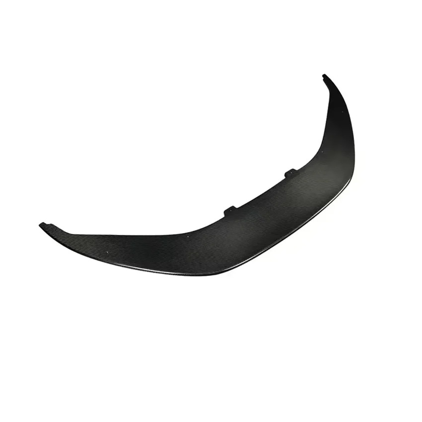 V Style Dry Carbon Fiber Body Kit Front Bumper Lip for  R8 Carbon Fiber 2017-2019